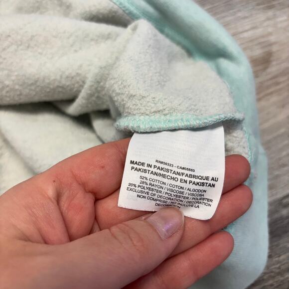 Nike Winter Fleece Igloo Heather White Womens Large Kangaroo Pocket Sweatshirt - Picture 7 of 10